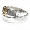 Excellent HERMES Ring Double true ring Silver 925 Women 50 Used