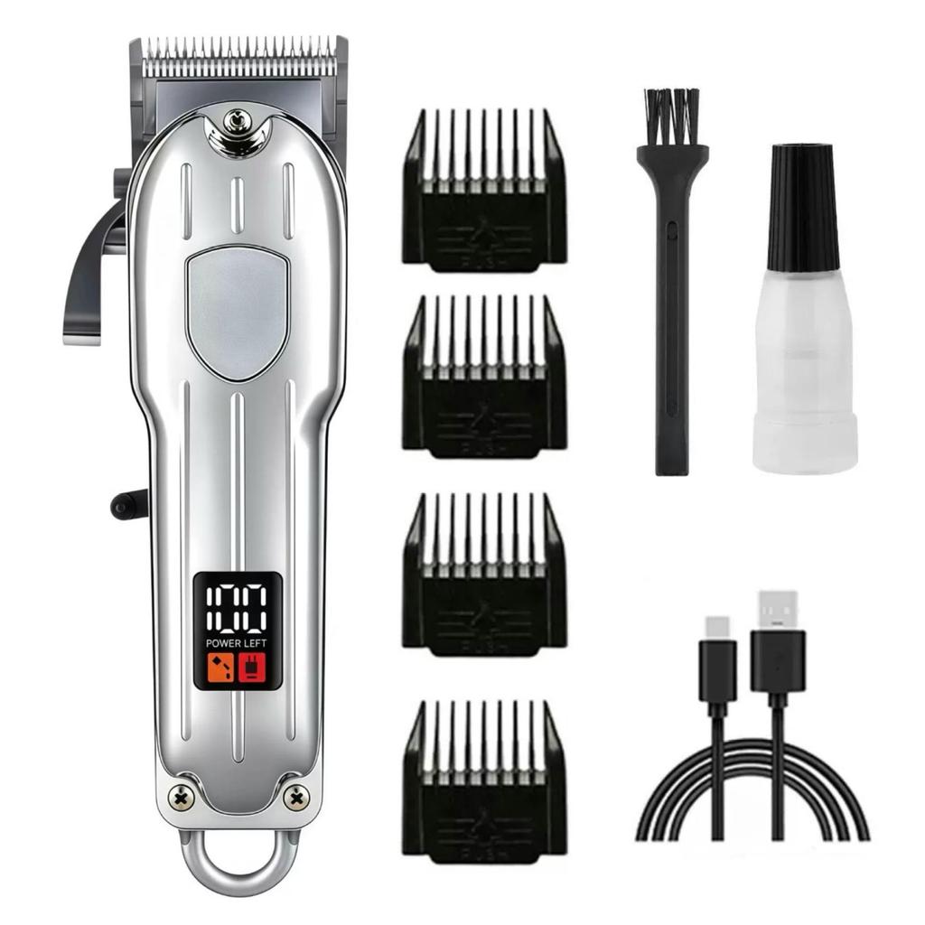 Professional High-Power Electric Hair Clipper for Home and Barber Use