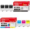 SCIGO Refill Ink for Canon and TS6630 Set Black Refills 1 Includes Individually BC-385XL BC-386XL One-Touch 385, 386, TS6730, Printers. 4-Color (3 +