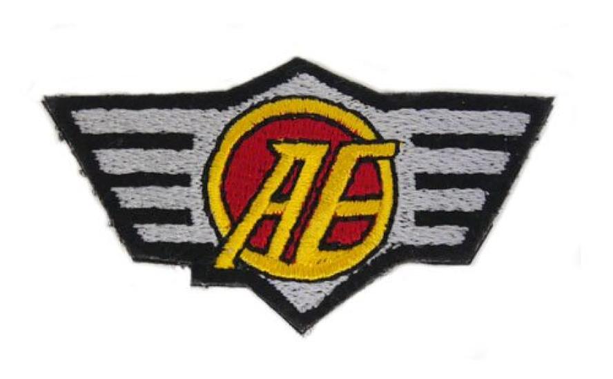 COSPA Знак Школы Анахайм из Mobile Suit Gundam UC Съемный Нашивка