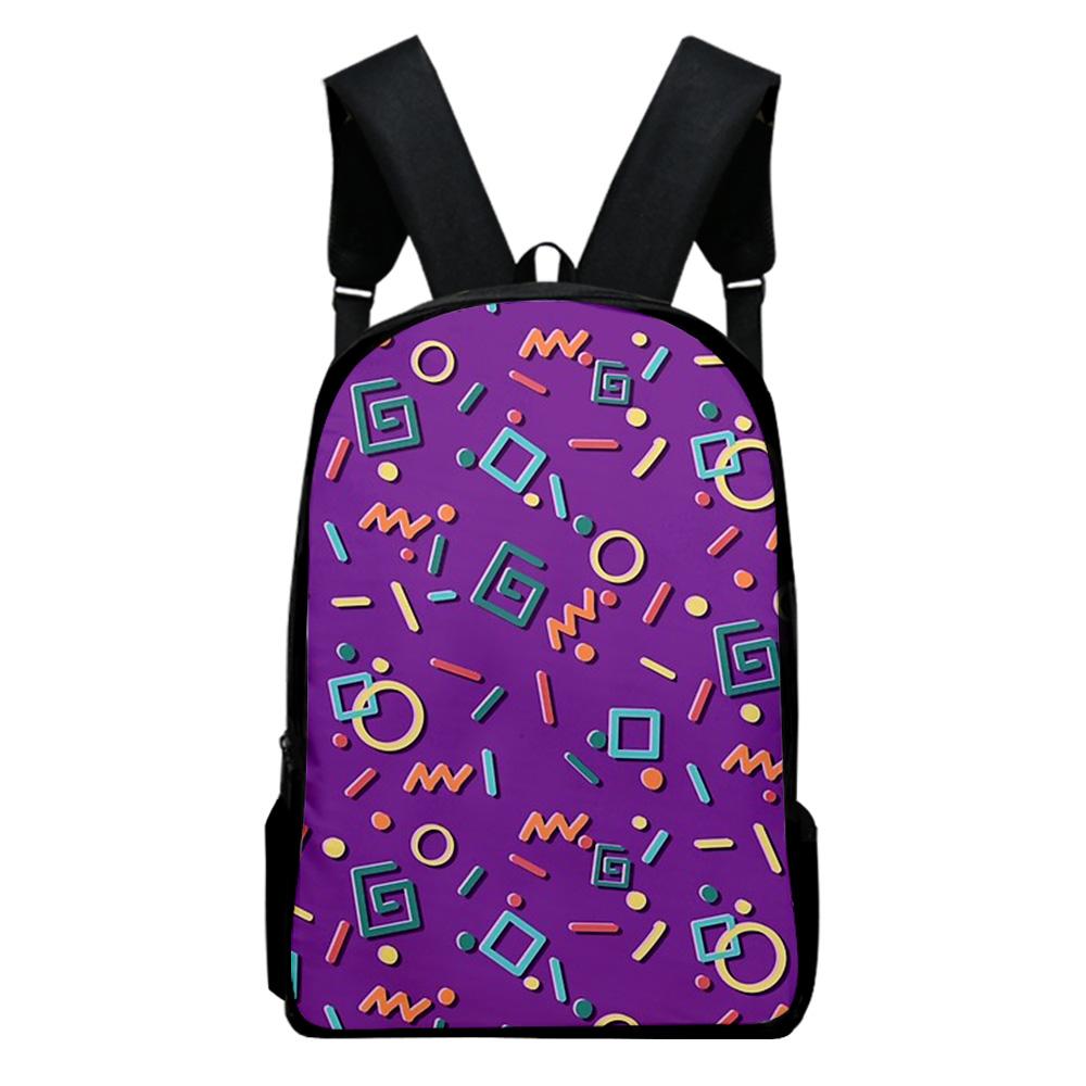 Classic Popular Funny Dreamteam Notebook Backpacks Pupil School Bags 3D Print Oxford Waterproof Boys/Girls Laptop Backpacks