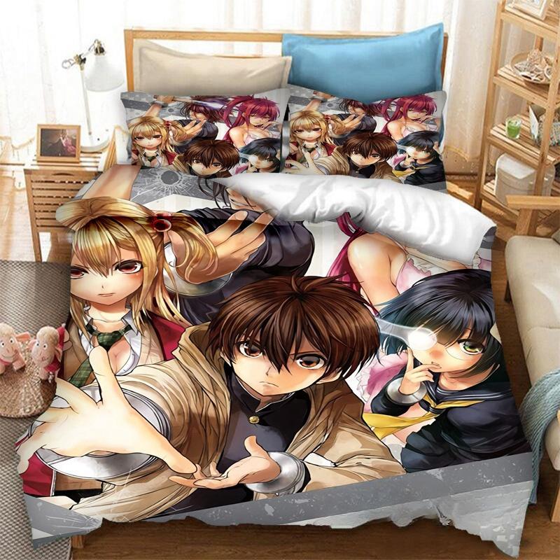 Fashion 3D Print Anime Battle Game In 5 Seconds Bedding Set Duvetcovers Pillowcases 2/3 Piece Comforter Bedding Sets Bedclothes