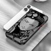 Naruto Shikamaru Black Edge Shell Phone Case for Apple iPhone 16 Pro 12 Mini 11 Pro Max 15 Pro Max 13 Pro XR XS X 6s 16e 14 SE 7