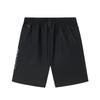 Anta Comfortable Simple Versatile Solid Color Mid Waist Five Point Casual Shorts Men Shorts Black 152527311-3