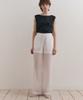 Loutaideu Sheer Layered Skirt Pants [White]