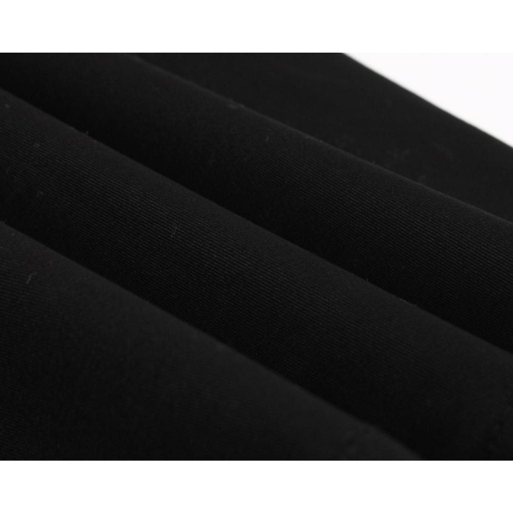 GMXIA Hepburn Style Sub Cut Black Waist Waist Seven-point Sleeve Vintage Elegant Swing Women's Dress Cotton