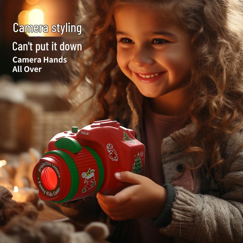 Christmas Luminous Projection Flashlight Toy for Kids