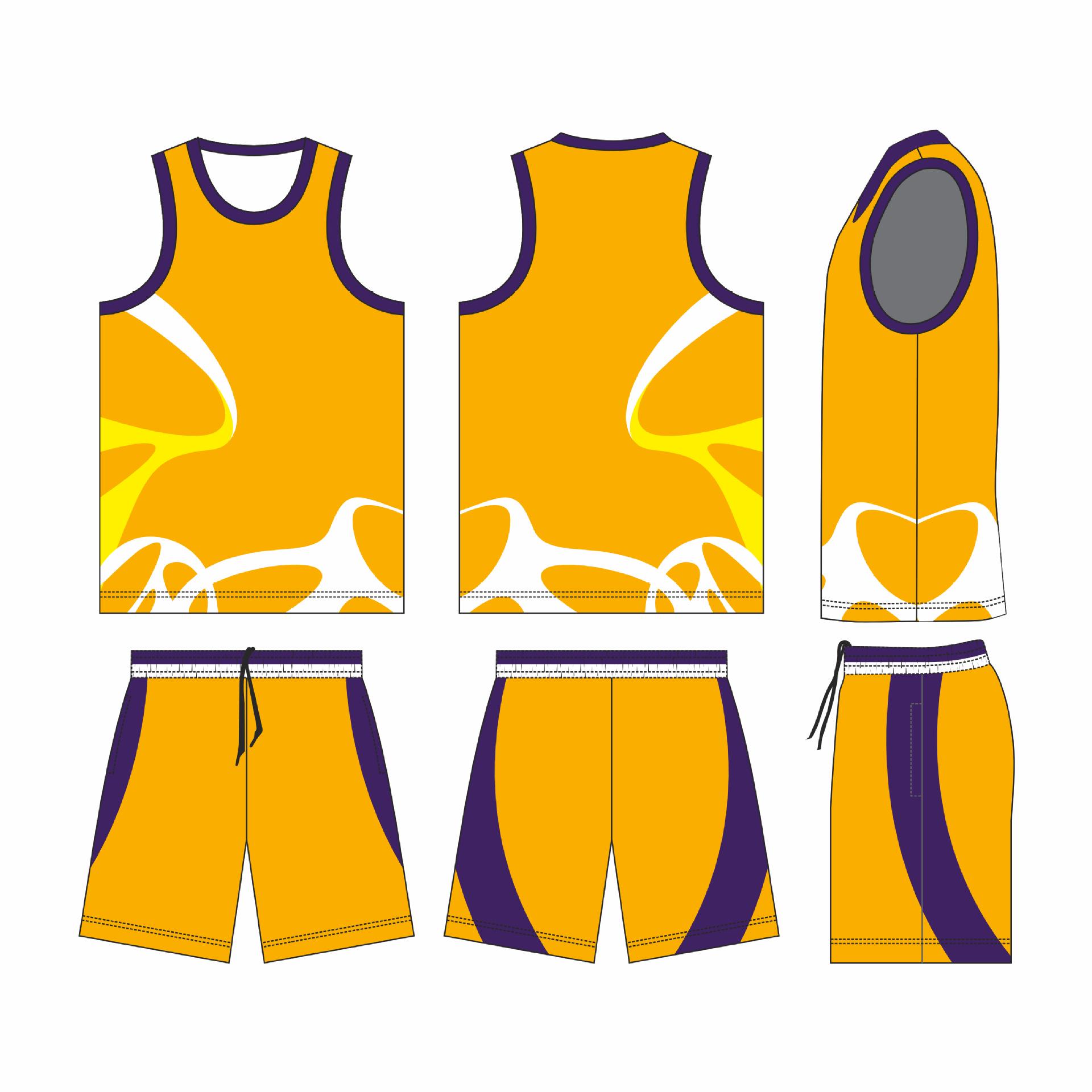 

Унисекс Комплект баскетбольной формы, Быстросохнущий и Дышащий, Идеально подходит для командных соревнований взрослых S жёлтый