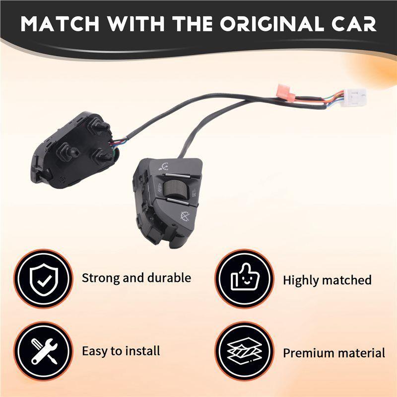 For JAC T8 Pickup Steering Wheel Switch Multifunctional Car Accessories 3750210P3041 Cruise Control Volume Button