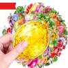 10/30/50pcs Cute Cartoon Crystal Fruit Graffiti Stickers Aesthetic DIY Notebook Phone Luggage Waterproof Decoration Sticker Pack