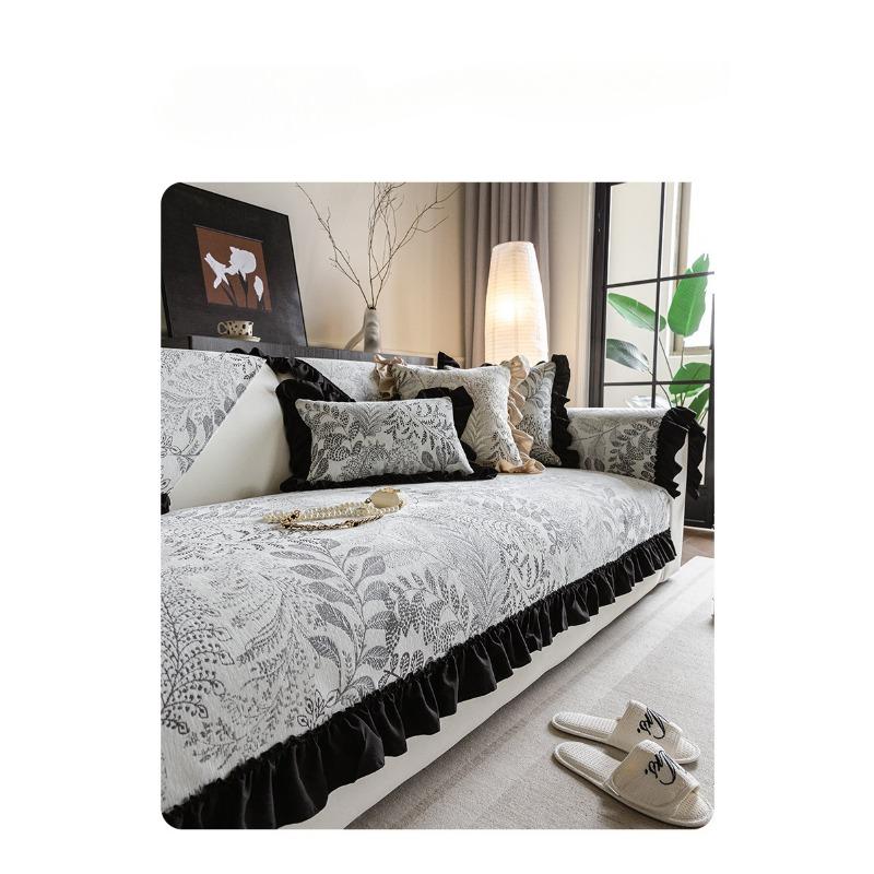 

Подушка для дивана из латекса Cold Ice Silk, летняя нескользящая подушка для летнего дивана, простой чехол из ткани 70-70