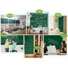 Writable Pvc Wall Sticker Repositionable Blackboard For Kids Doodling And Learning