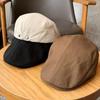 Retro British Beret Cap Cotton Cloth Painter Cap Idol Forward Hat  Outdoor