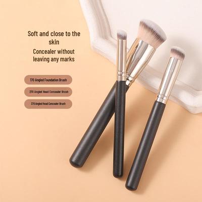 Cangzhou Make-up Pinselset: 170 Foundation Pinselspitze, 270 Concealer Basis, 370 Nahtlose Weiche Borsten, Abgeschrägter Runder Kopf.