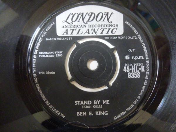 

7inch Record BEN E. KING - Stand By Me 45HLK9358 London Records, 1961 UK Rock Used