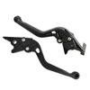 H84m2 ALL Black Matte Honda Brake Lever Set, Length Extendable,