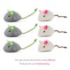 6pcs Mix Pet Toy Catnip Mice Cats Toys Fun Plush Mouse Cat Toy For Kitten