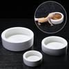 Reptile Food Feeding Bowl Worm Anti-Escape Ceramic Feeder Dish for Hermit Crab Leopard Gecko Chameleon Corn Snake Feeding