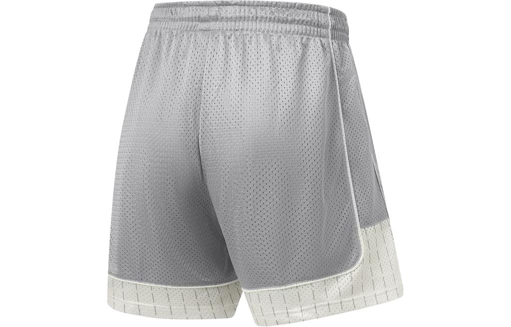 Li Ning Basketball Shorts Men's Shark Gray Antarctic Gray All Over Print AAPT047-7