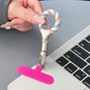 Rotatable 360 Degree Phone Ring Buckle Lanyard Durable Thumb Strap for Smartphone Easy Carry for Commuting