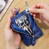 New Retro Key Bag, Simple and Multi-functional Change Bag, Keychain, Two-in-one Storage Bag, Universal Model.