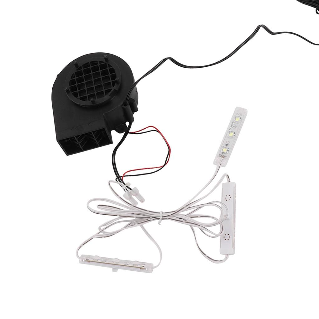 Inflatables Air Blower Christmas Inflatable Blower Pump with 3 White LED Bulb Sets for Outdoor