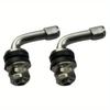 2Pcs/set 90/135 Degree Angle Car Motorcycle Wheel Tire Vacuum Valve Stems Tyre Extension Valve Bolt Motorbike Accessories