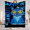 K-Pop Demon Hunters Blanket Girls Boys Plush Throw Blanket Novelty Warm Blanket All Season Gift