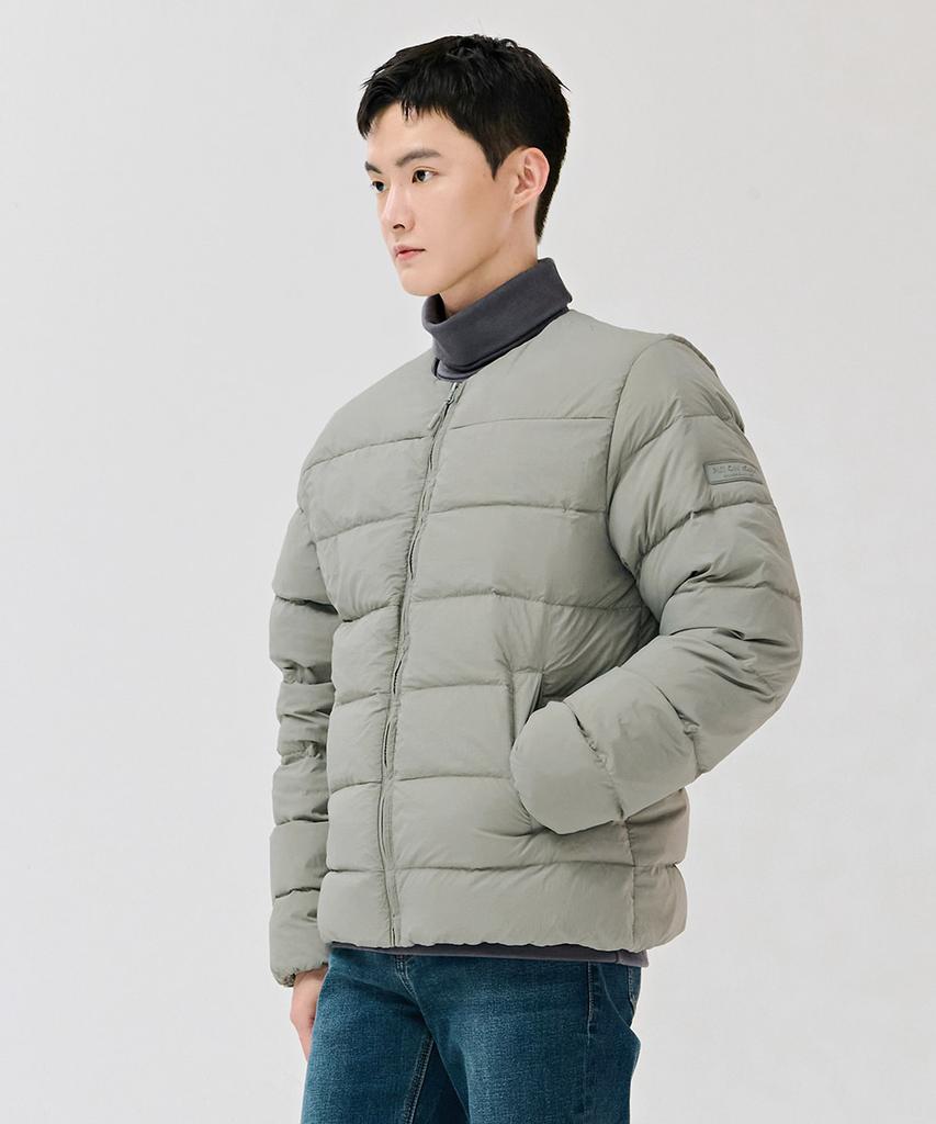 Chasecult Unisex U-Neck Lightweight Padded Jumper-Dfzu4701C0V