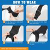 Elastic Dog Leg Brace Wrap Efficient Joint Protective Sleeve For Elderly Injured Canine Back Leg Supportive