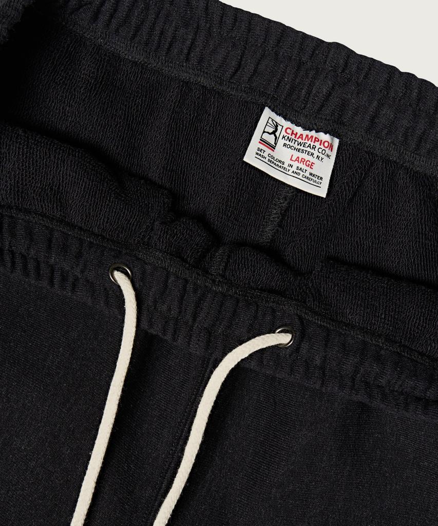 CHAMPION Heritage Reverse Weave Relaxed Fit Vintage Sweatpants Black