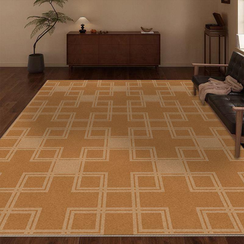 Минималистичный Геометрический Легко Чистящийся Ковер для Гостиной Спальни Гостиной Пушистый Ретро Ковер Противоскользящий Короткий Бархатный Коврик для Пола 100x140cm