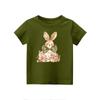 Kleinkind Mädchen Jungen T-Shirts Kinder Top Jungen und Mädchen Bedrucktes Kurzarm T-Shirt