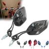 Universal CNC Aluminum Motorcycle Handlebar Rear View Mirrors Anti-glare Mirrors