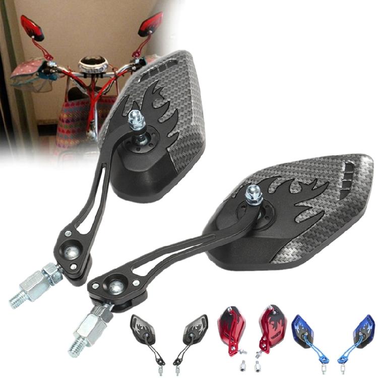 Universal CNC Aluminum Motorcycle Handlebar Rear View Mirrors Anti-glare Mirrors