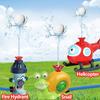 2 in 1 Water Sprinkler Baseball Toy for Kid Baseball Toy Water Game 360° Roating Spray Outdoor Play for Lawn Backyard Pool Party