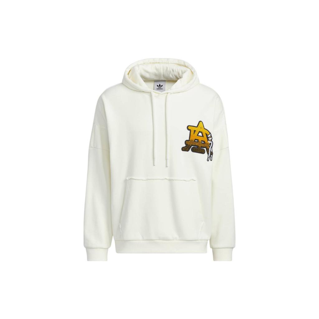 Adidas Sweatshirts Men's White Hooded Moderate Other HS7287