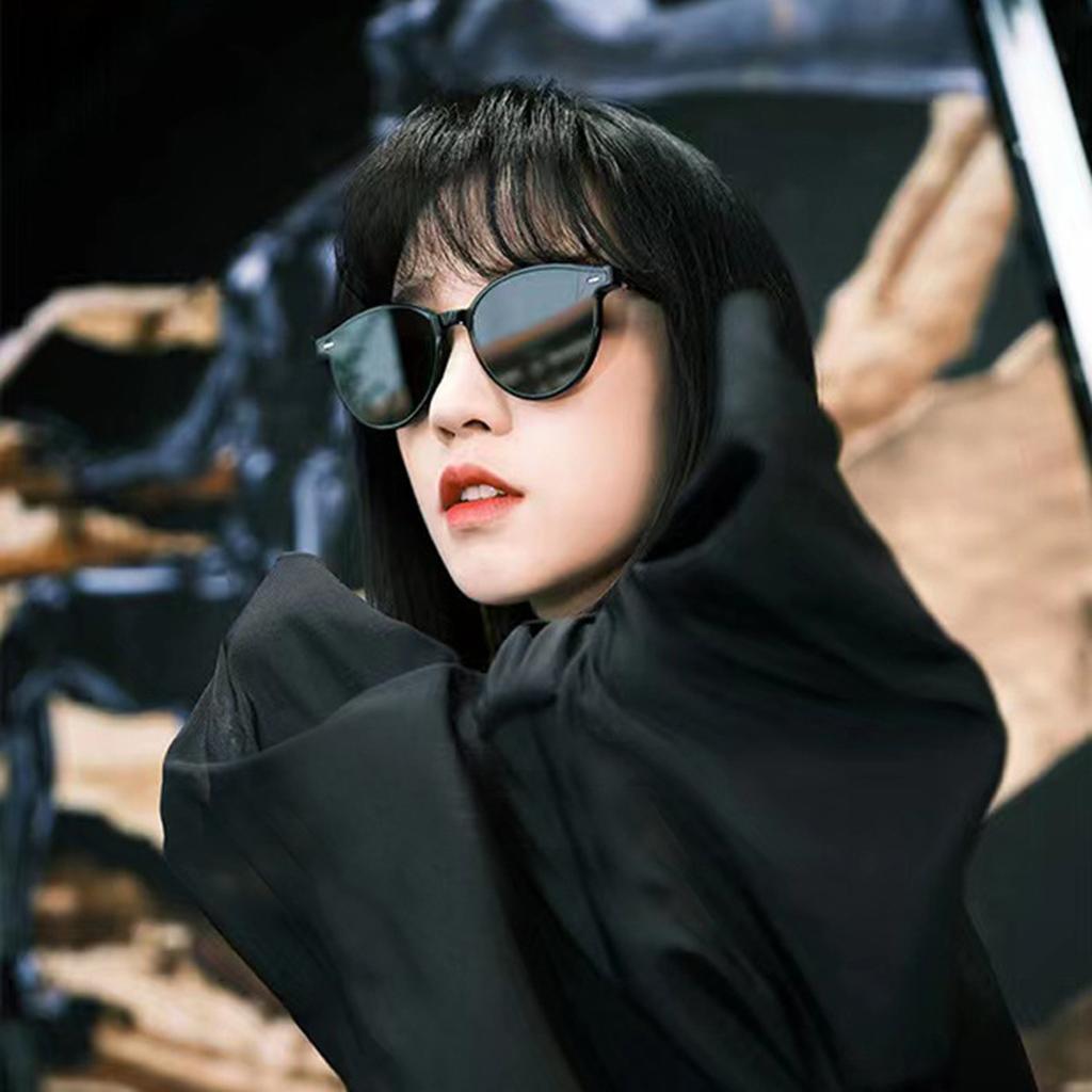 Women Sunglasses Korean Retro No Degree Myopia Anti-blue Radiation Glasses New Sunglasses, Net Red Fashion Lens, Unisex Sunglasses