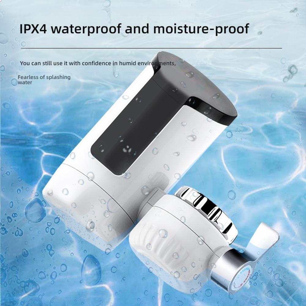 Electric Kitchen Sink Water Heater Tap Instant Hot Stainless Steel Water Faucet Heater Cold Heating Kitchen  Accessories