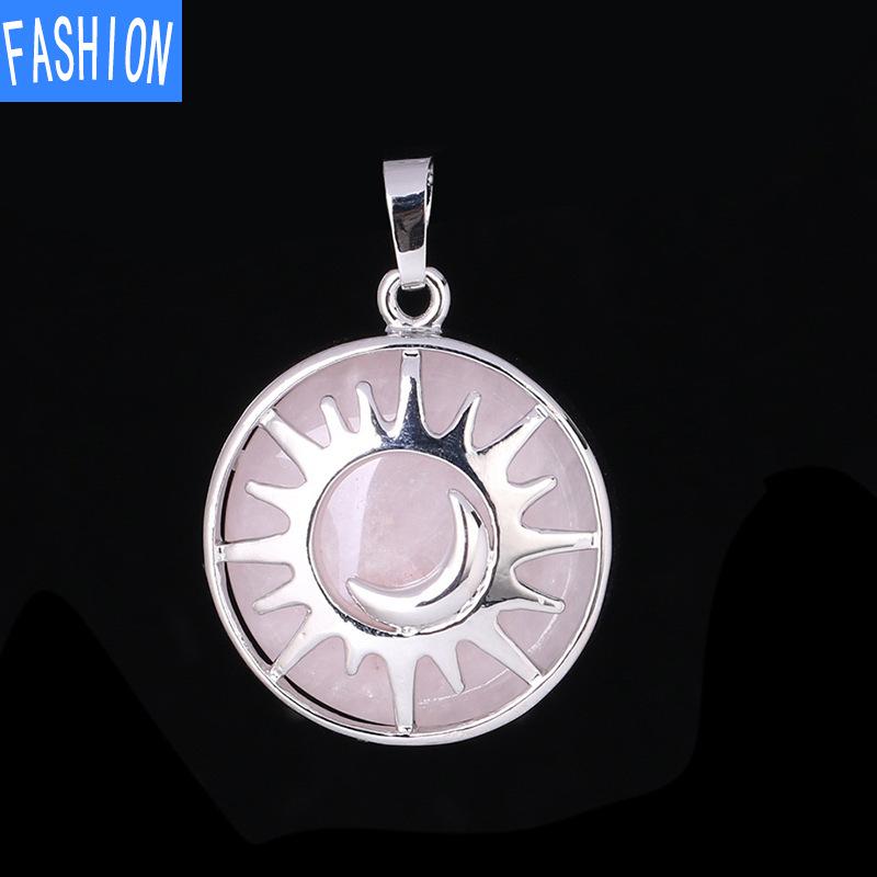 Pandantiv cu cristale naturale în stil național