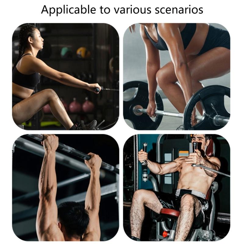 Tear Resistant Rubber Hand Protectors Flexible Training Hand Protectors For Gym Equipment And Pull Up Handle