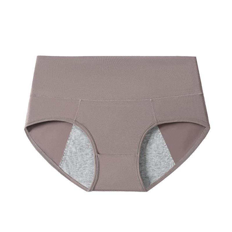 

Хлопковые женские трусики с высокой талией, герметичные менструальные штаны, расширенное нижнее белье для периода, физиологические большие размеры M-4XL, женские трусы M