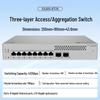 Huawei Kunling S310S-8T2X 8-Port Gigabit 2-Port 10G Managed Switch CN Plug (adapter Included)