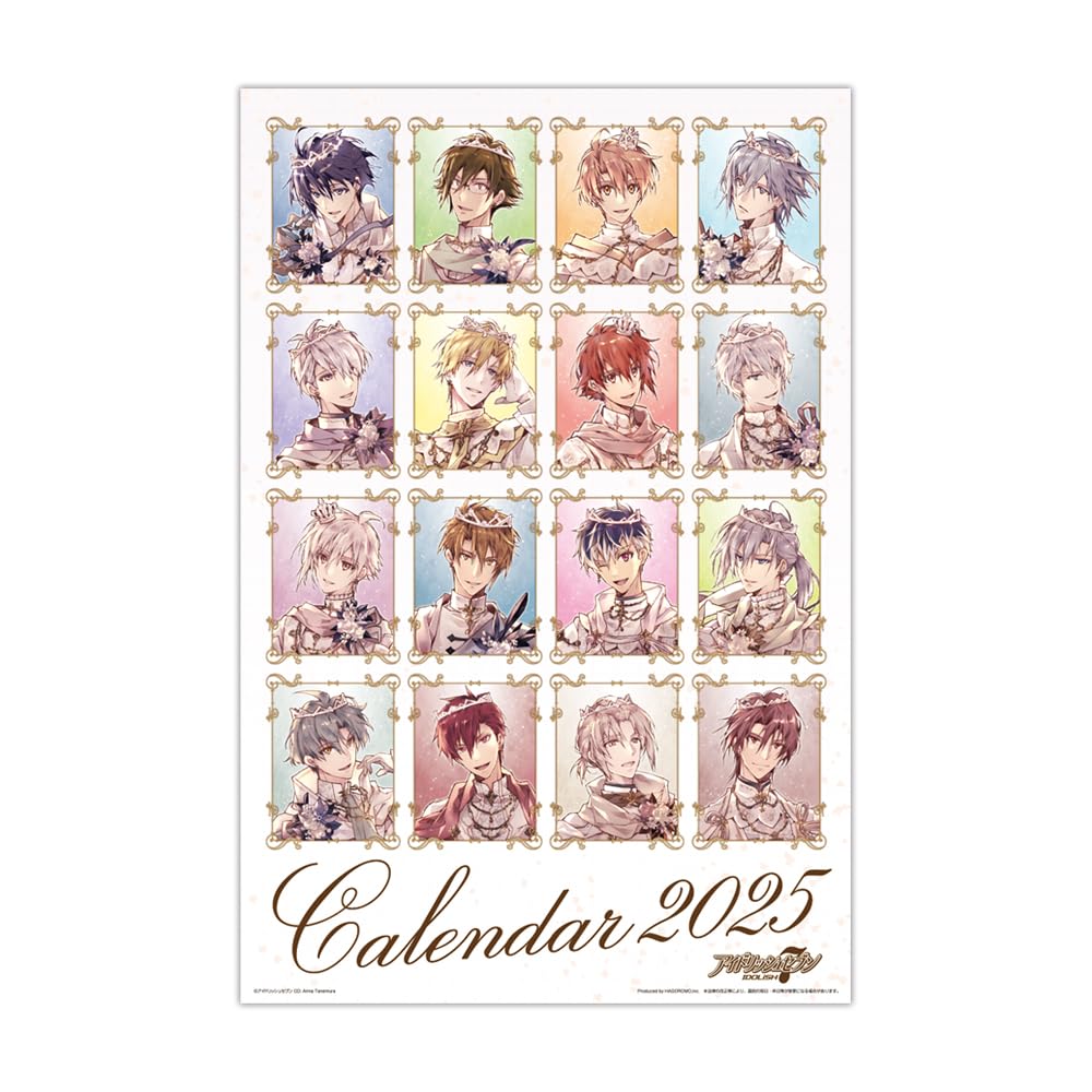 

Hagoromo IDOLiSH7 2025 Настенный календарь №. 83107