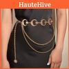 Moon Waist Chain Two Layers Of Chains Versatile Accessories For Clothing Women
