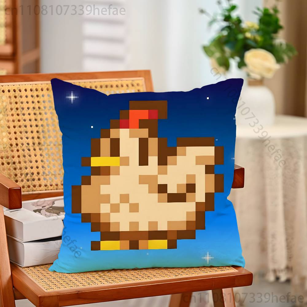 Game SStardew VValley Throw Pillow Case For 45x45cm55x55cm30x30cm For Home Bedroom Decoration And Protector