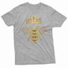 Queen Bee Tshirt Honey B Tee Shirt Bee With Crown Tee Popular Culture Shirt Crew Neck Short Sleeve Tshirt Summer Unisexs Tshirt