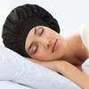 3 Pack Satin Bonnet Silk Hair Bonnet for Sleeping, Sleep Bonnets for Women Large Wide Soft Band Sleep Cap for Curly Hair Braids