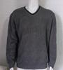 Men's V-Neck Cable Knit Sweater with Ribbed Trim, Casual Pullover in Multiple Colors