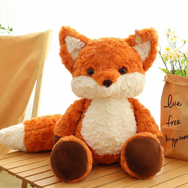 Paopau Fox Doll Doll Sleeping Pillow Plush Toy Birthday Gift Scissors Machine Redemption